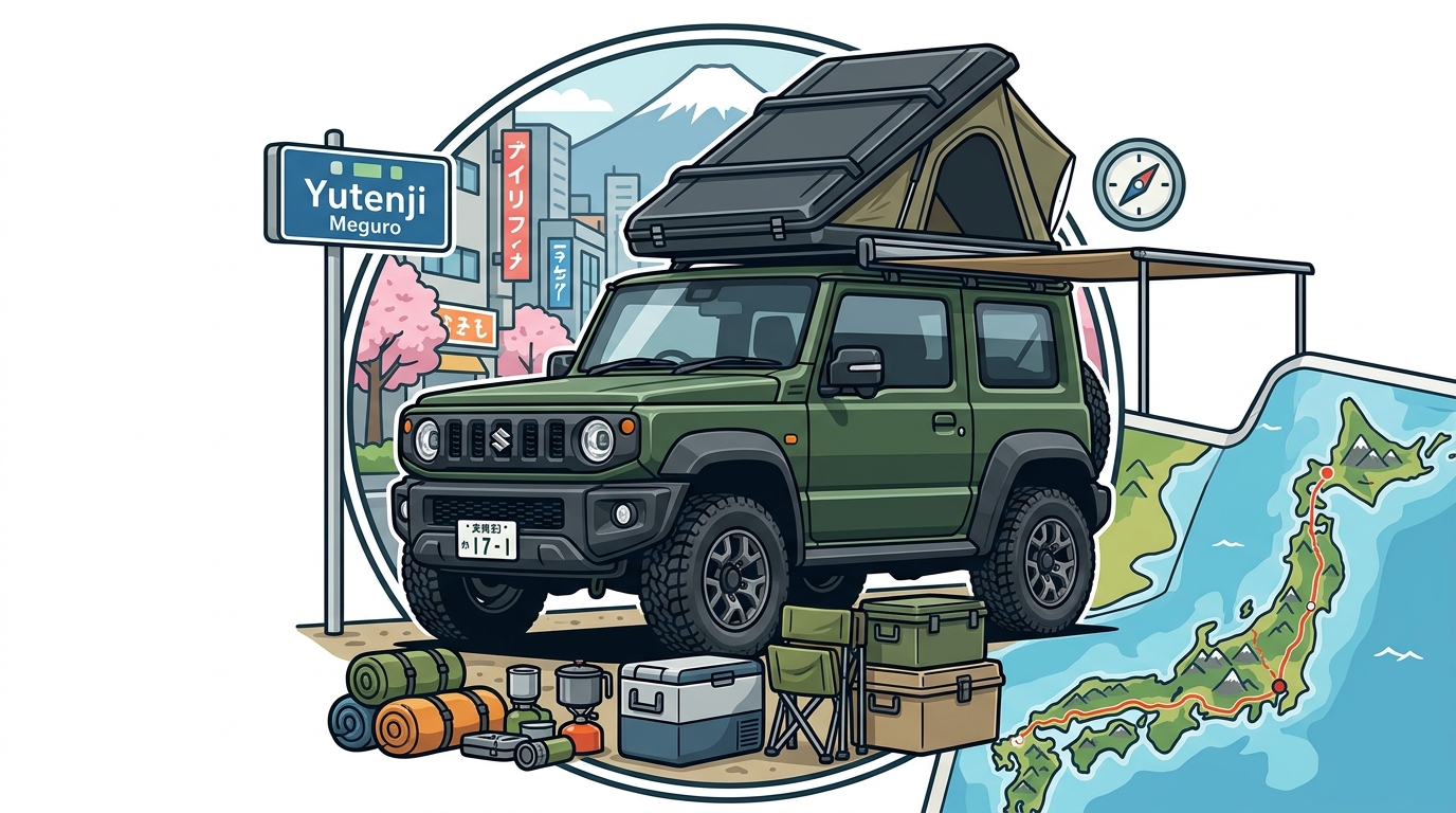 Where to Rent a Stylish Overlanding Camper Van in Tokyo