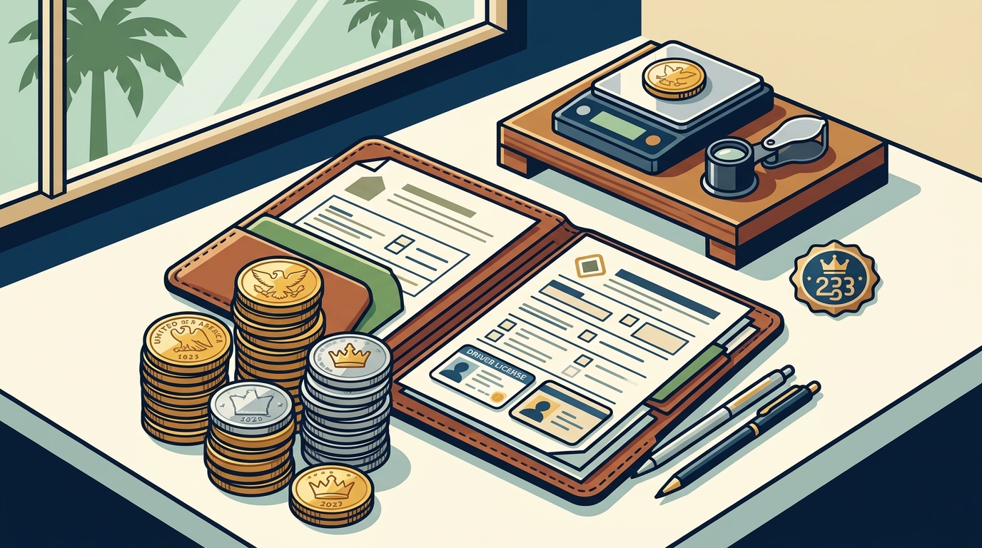 What Documents Are Needed to Sell Gold Coins Locally?