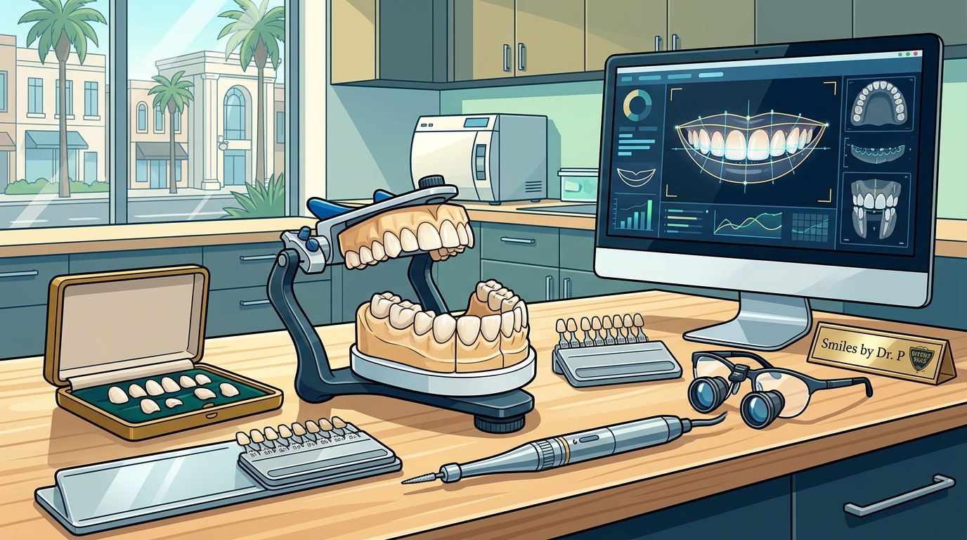 Best Porcelain Veneers Dentist in Beverly Hills | Dr. P