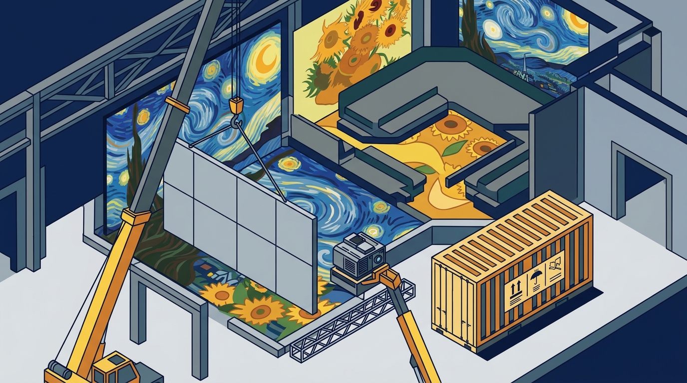 How to Bring an Immersive Van Gogh Exhibition to Your Venue