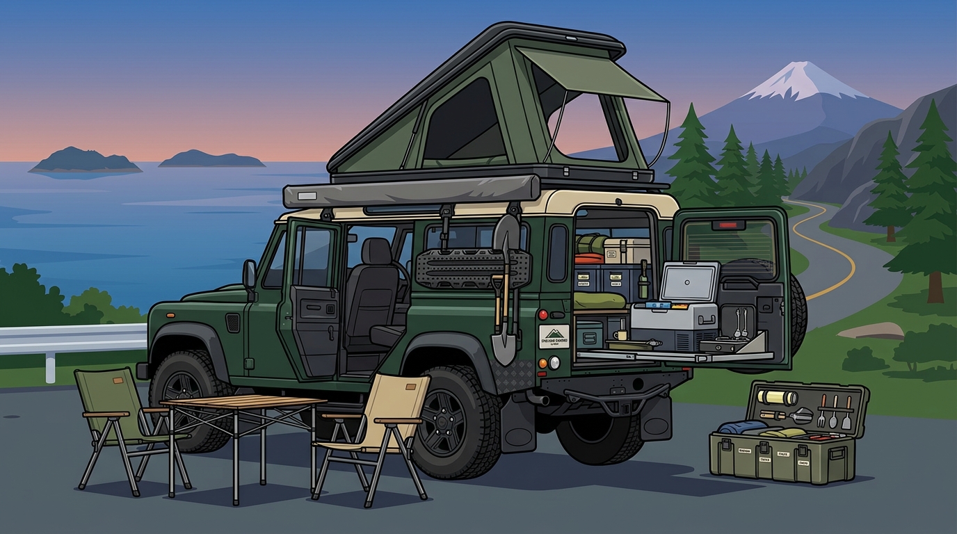 Best Custom Camper Van Equipment in Japan: Overland Japan Review