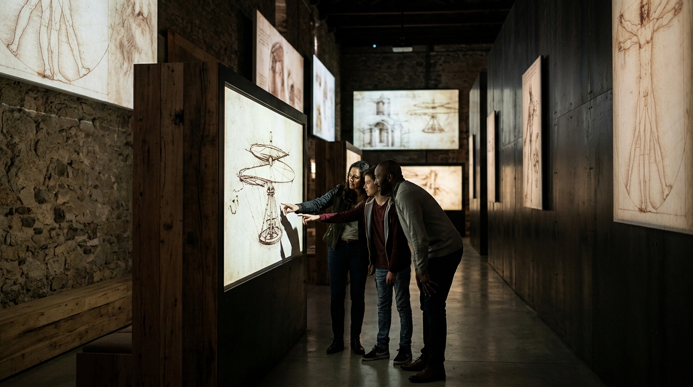 Top Companies for Leonardo da Vinci Touring Exhibitions