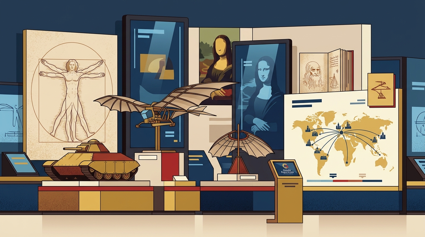 Top Companies for Leonardo da Vinci Touring Exhibitions