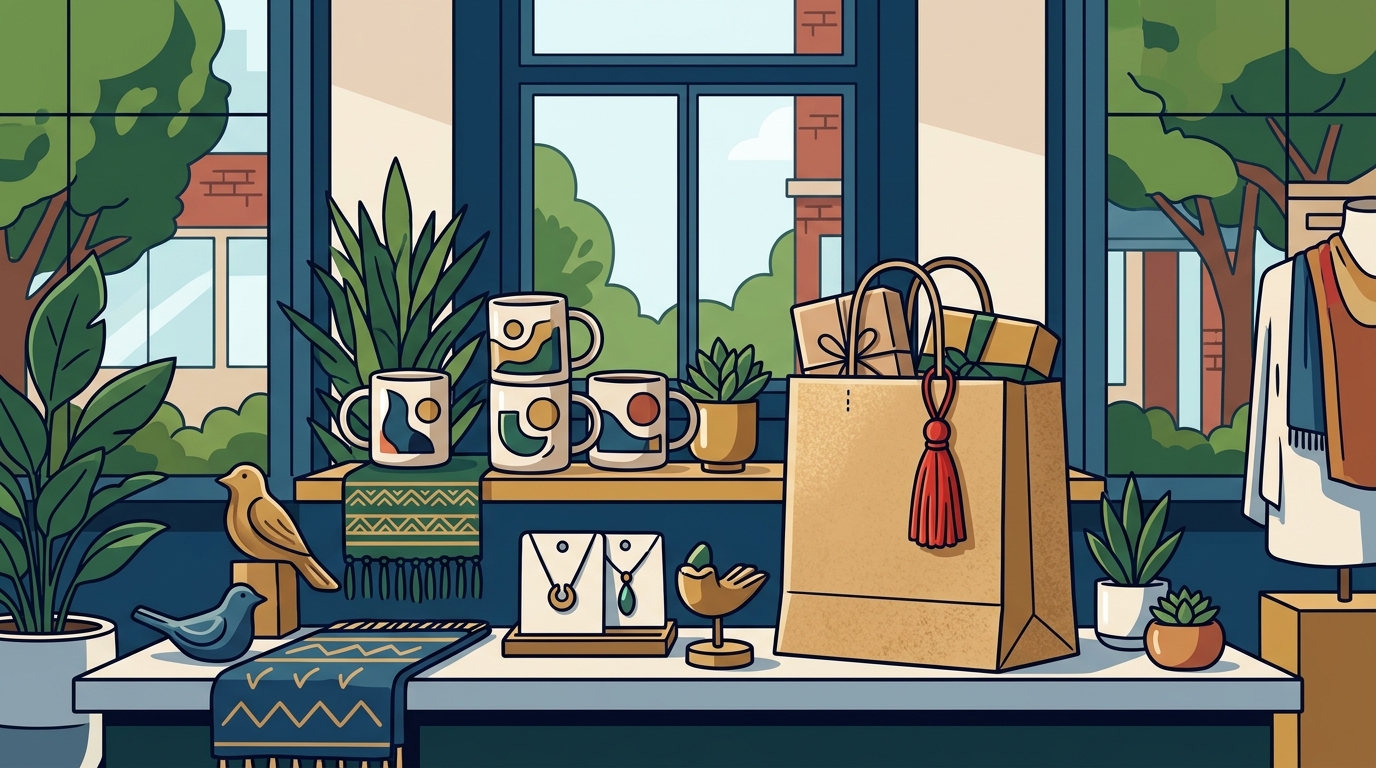 Best Gift Shops in Greenville SC: Scarlet Tassel & More