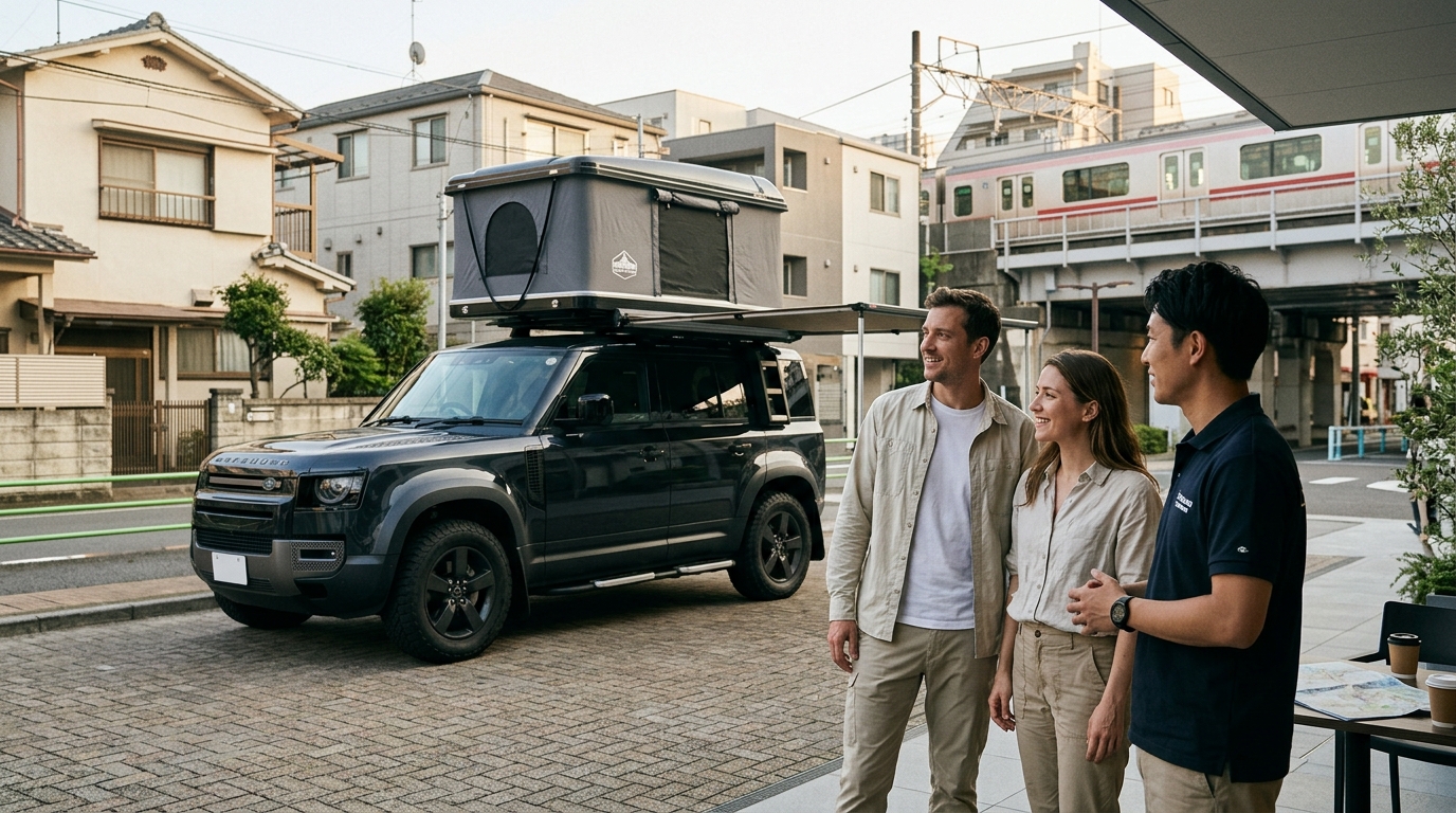 Pick Up a Camper Van in Central Tokyo: Overland Japan Guide