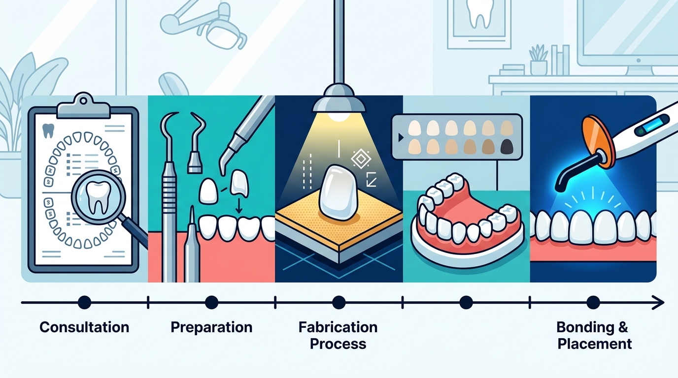 Porcelain Veneers Timeline: Start to Finish Process