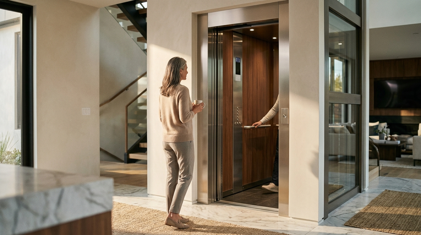 Residential Elevator Types: Hydraulic, Traction & More