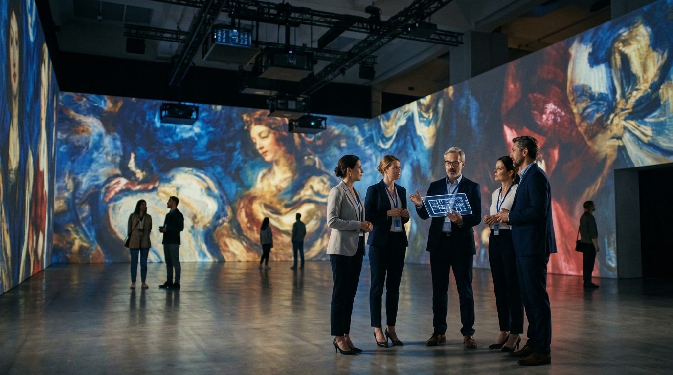 Booking a Touring Immersive Exhibition: A Museum Guide