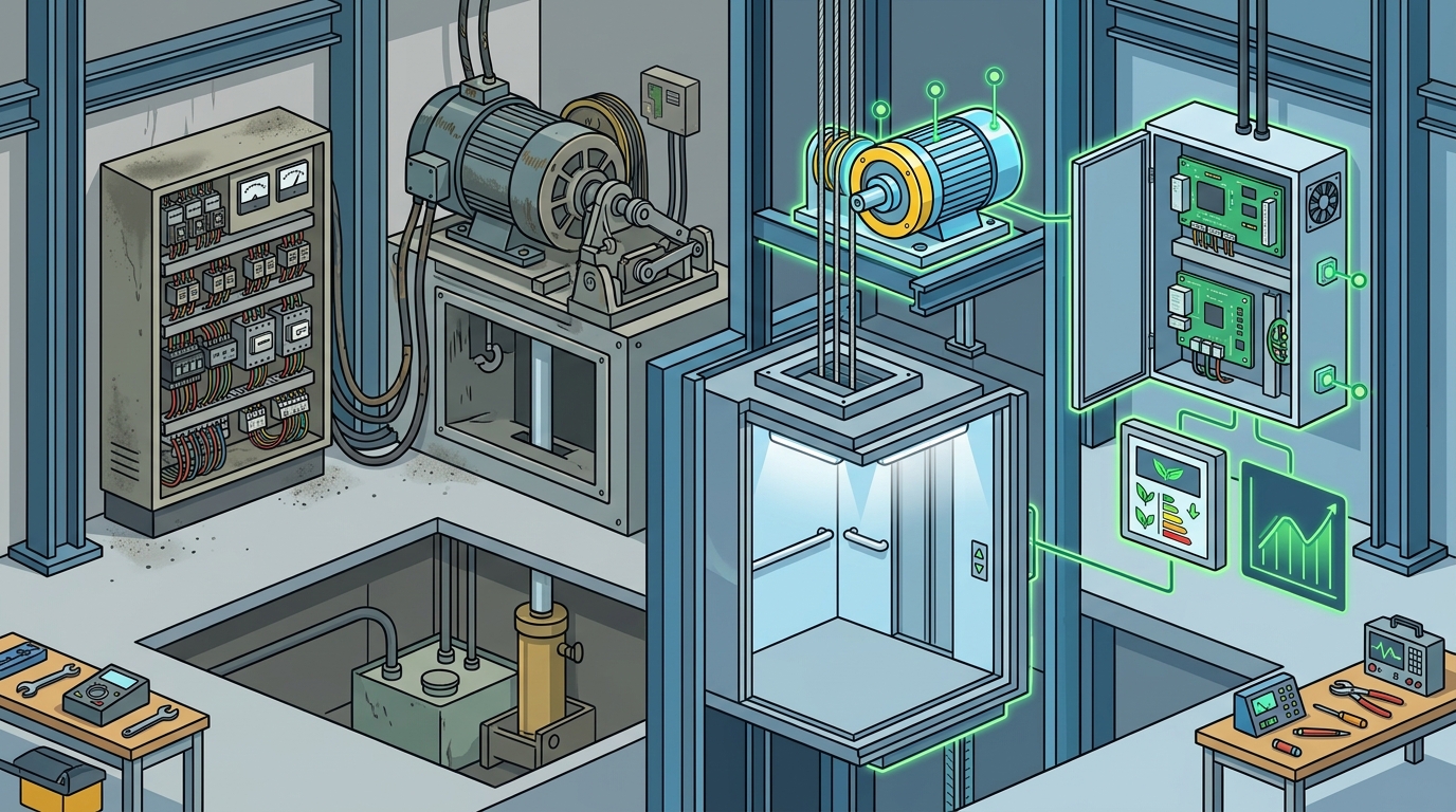 How to Modernize an Existing Elevator Installation System