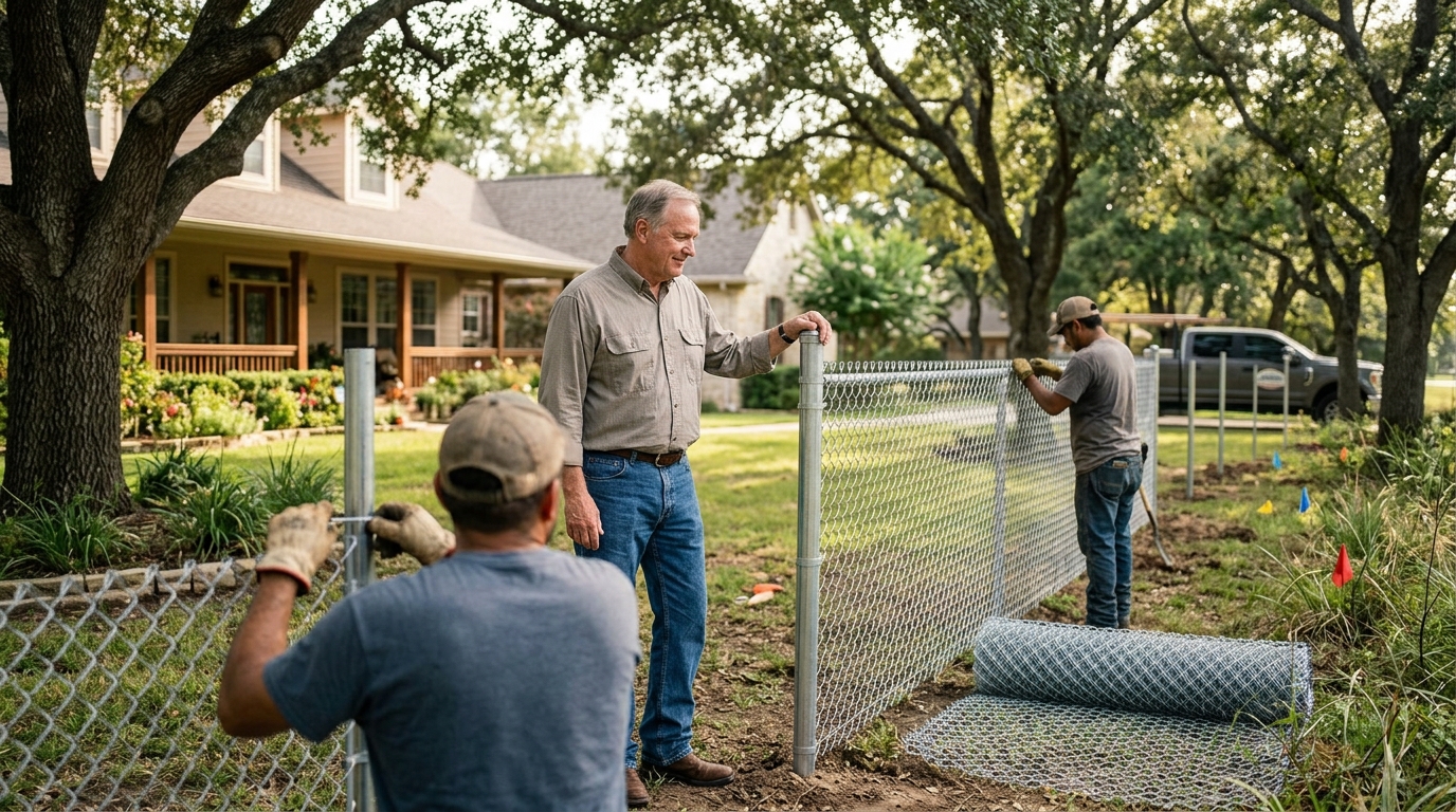 Chain Link Fence Cost in Southeast Texas: 2026 Pricing Guide