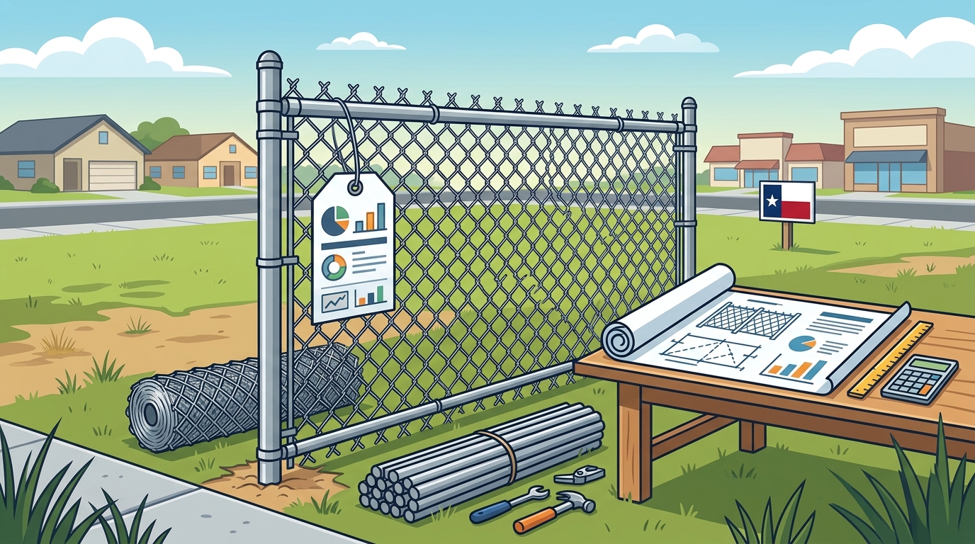Chain Link Fence Cost in Southeast Texas: 2026 Pricing Guide