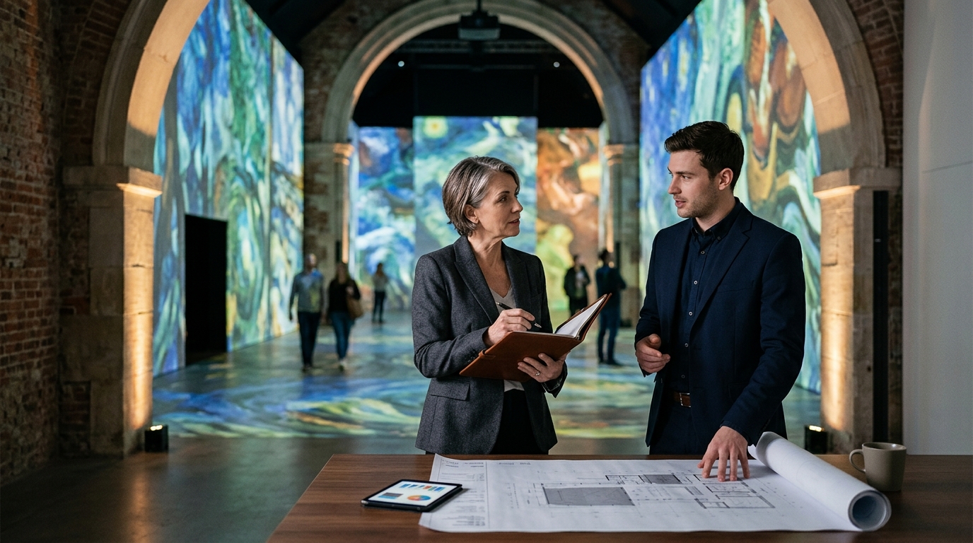Partnering with Immersive Exhibition Companies for Long-Term Ven