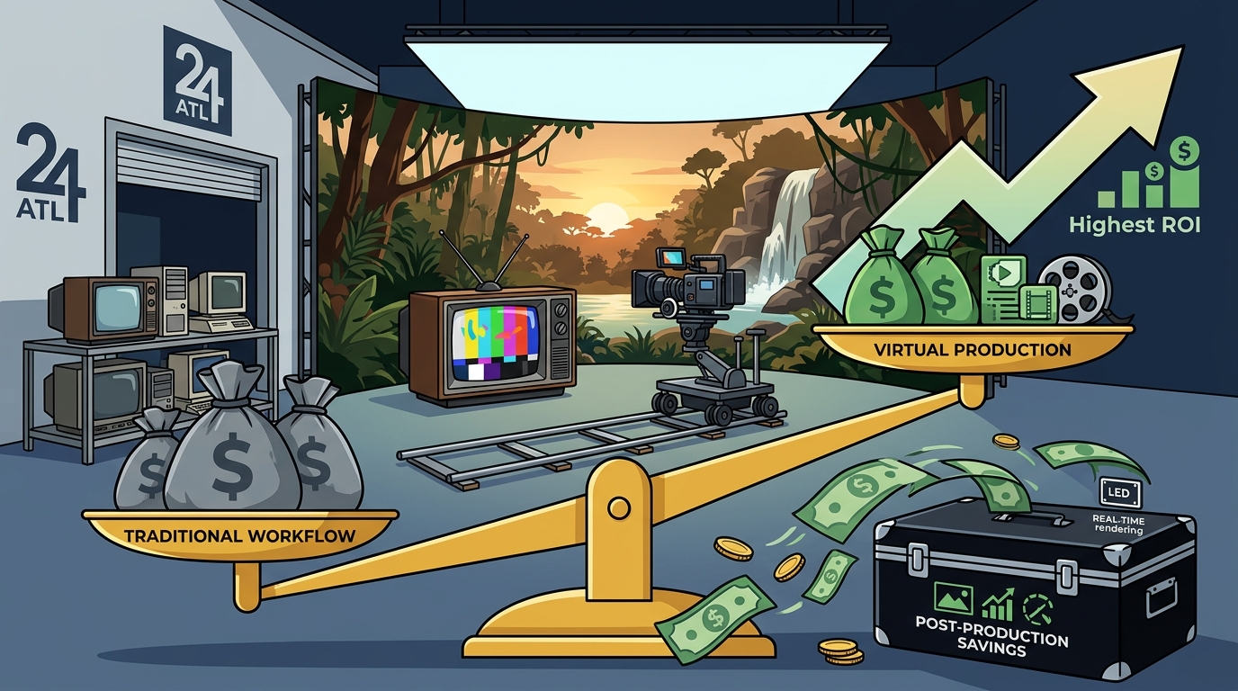 Most Cost-Effective Virtual Production Studio in Atlanta