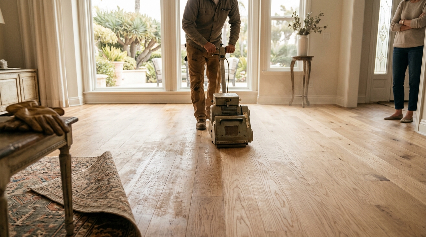 Benefits of Professional Hardwood Flooring Sanding and Refinsh