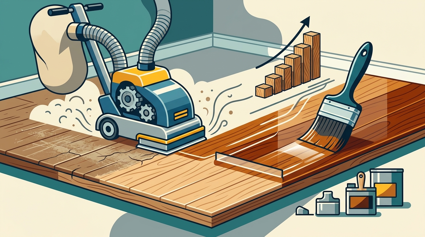 Benefits of Professional Hardwood Flooring Sanding and Refinsh