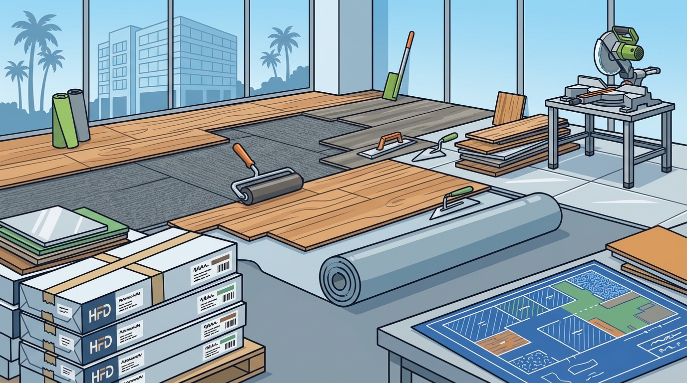 Top Commercial Flooring Brands in Southern California