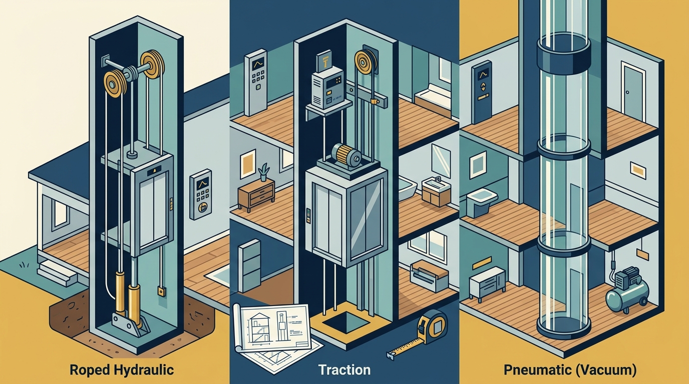 Residential Elevator Types: A Complete Guide for Homeowners