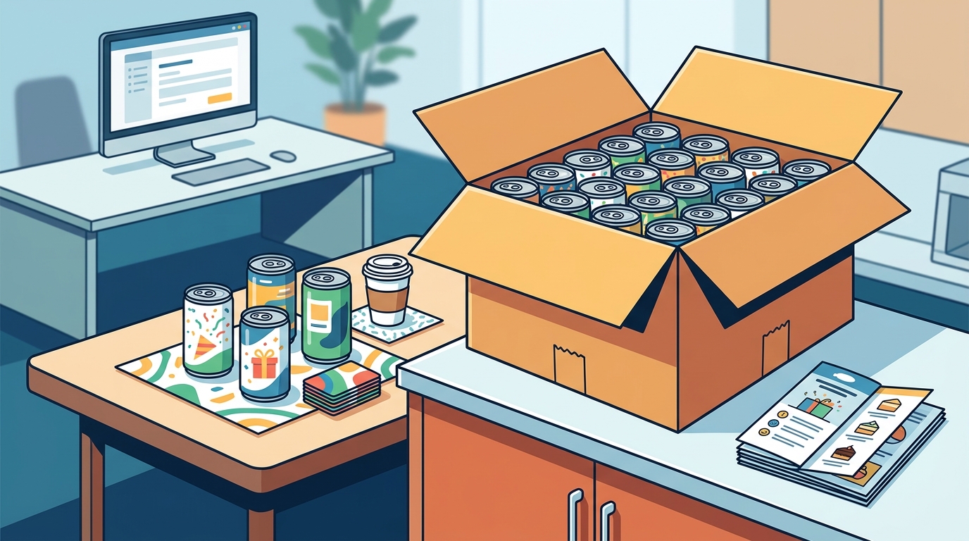 Customizing Bulk Cake Cans for Office Treats | Poptop