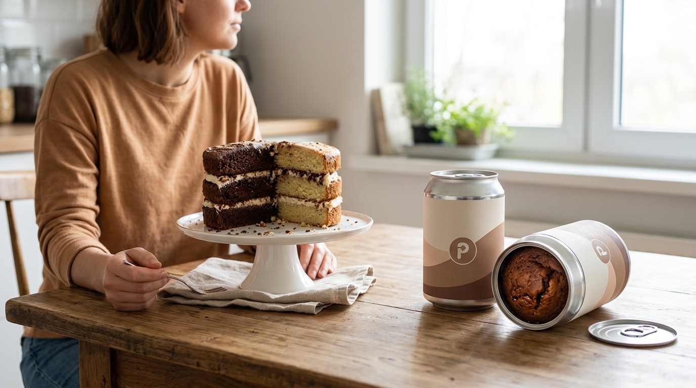 Cake in a Can vs. Traditional Cake: Shelf Life & Freshness