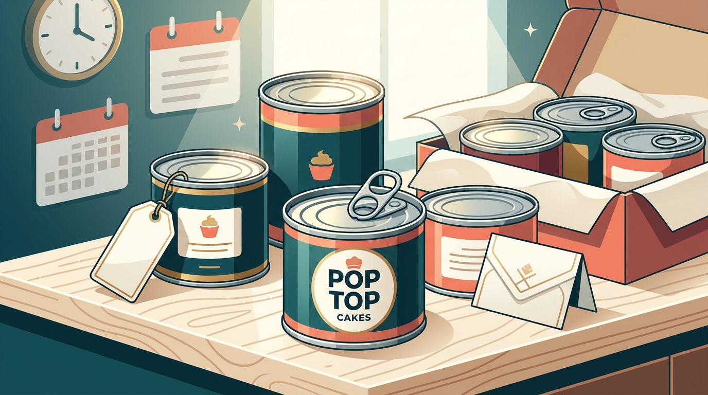 Last-Minute Gift Ideas: The Thoughtful Cake in a Can Solution