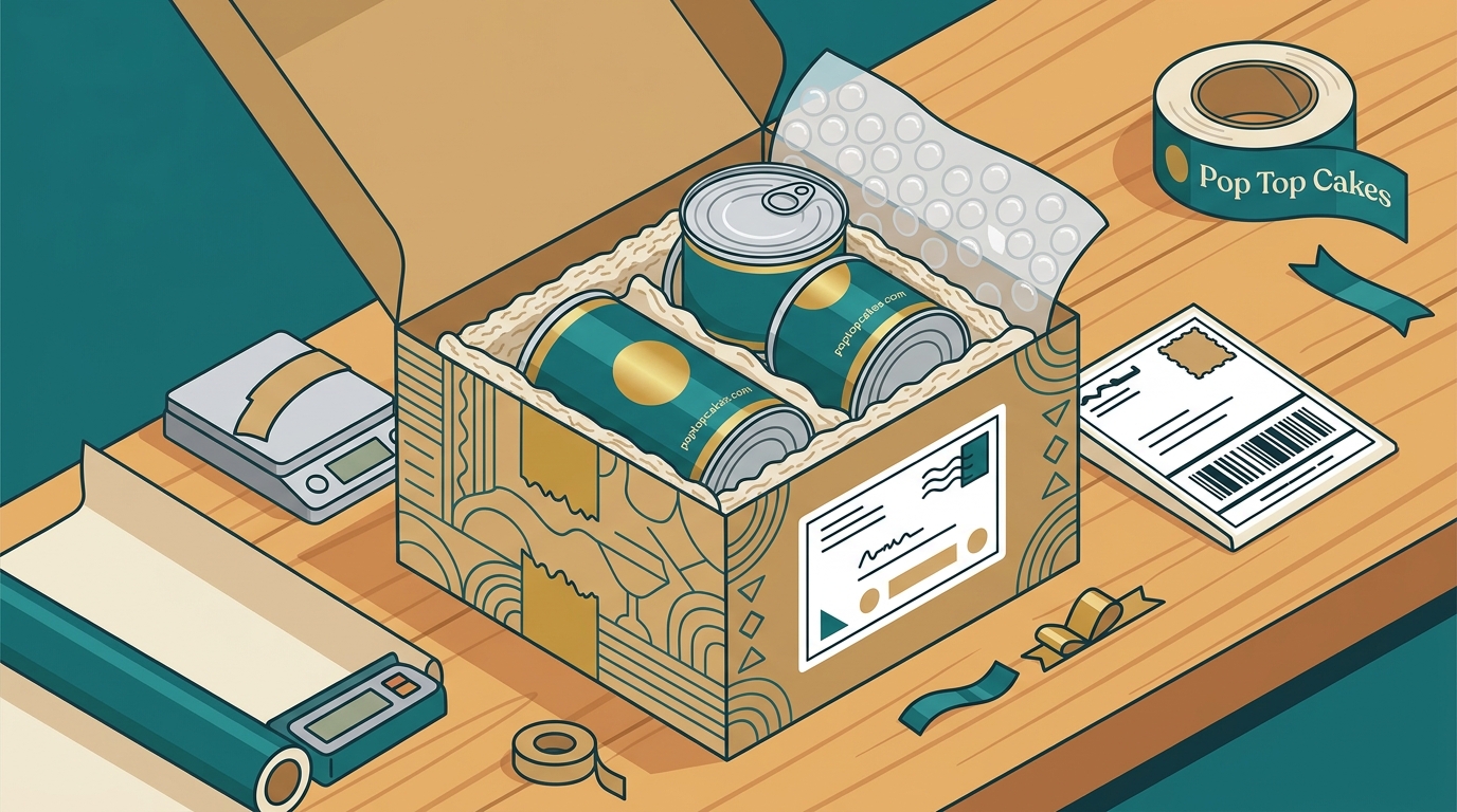 How to Send Portable Desserts to Friends by Mail