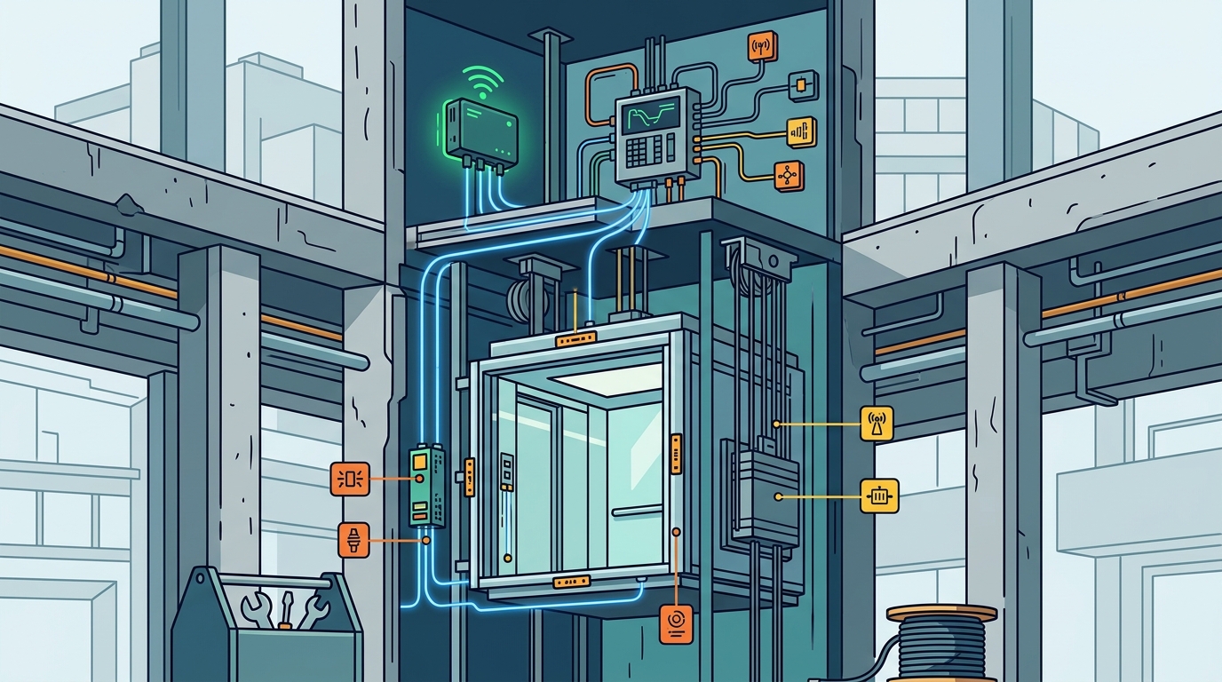 Smart IoT Elevator Installation for Office Buildings | AR Elev