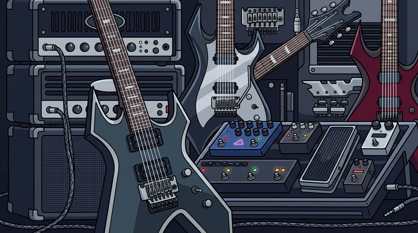 Best Guitars for Hard Rock & Heavy Metal: Top Picks for 2026