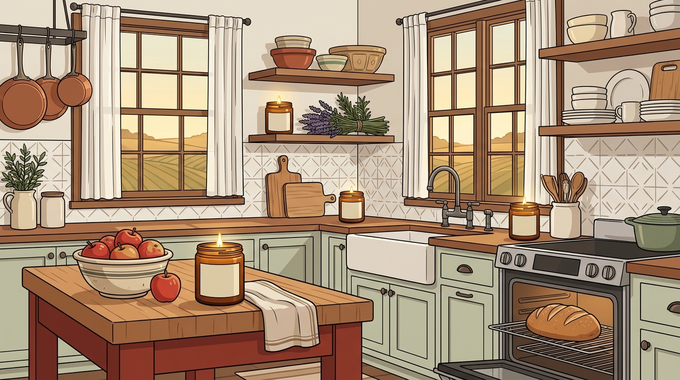 Best Farmhouse Kitchen Candles: Natural Scents for Cozy Vibes