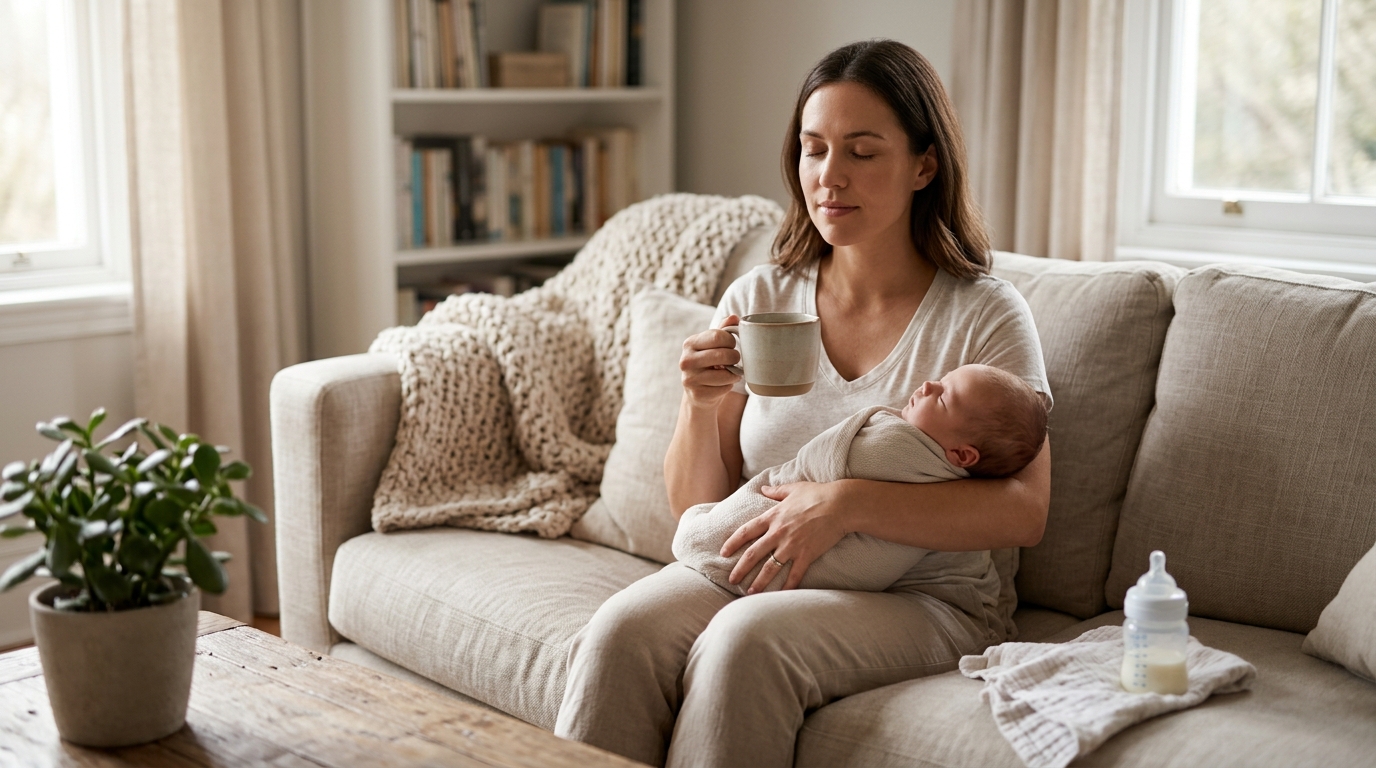 Effective Grounding Exercises for Overwhelmed New Mothers