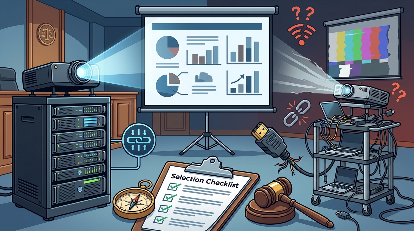 Selecting a Trial Tech Provider: Key Factors for Litigators