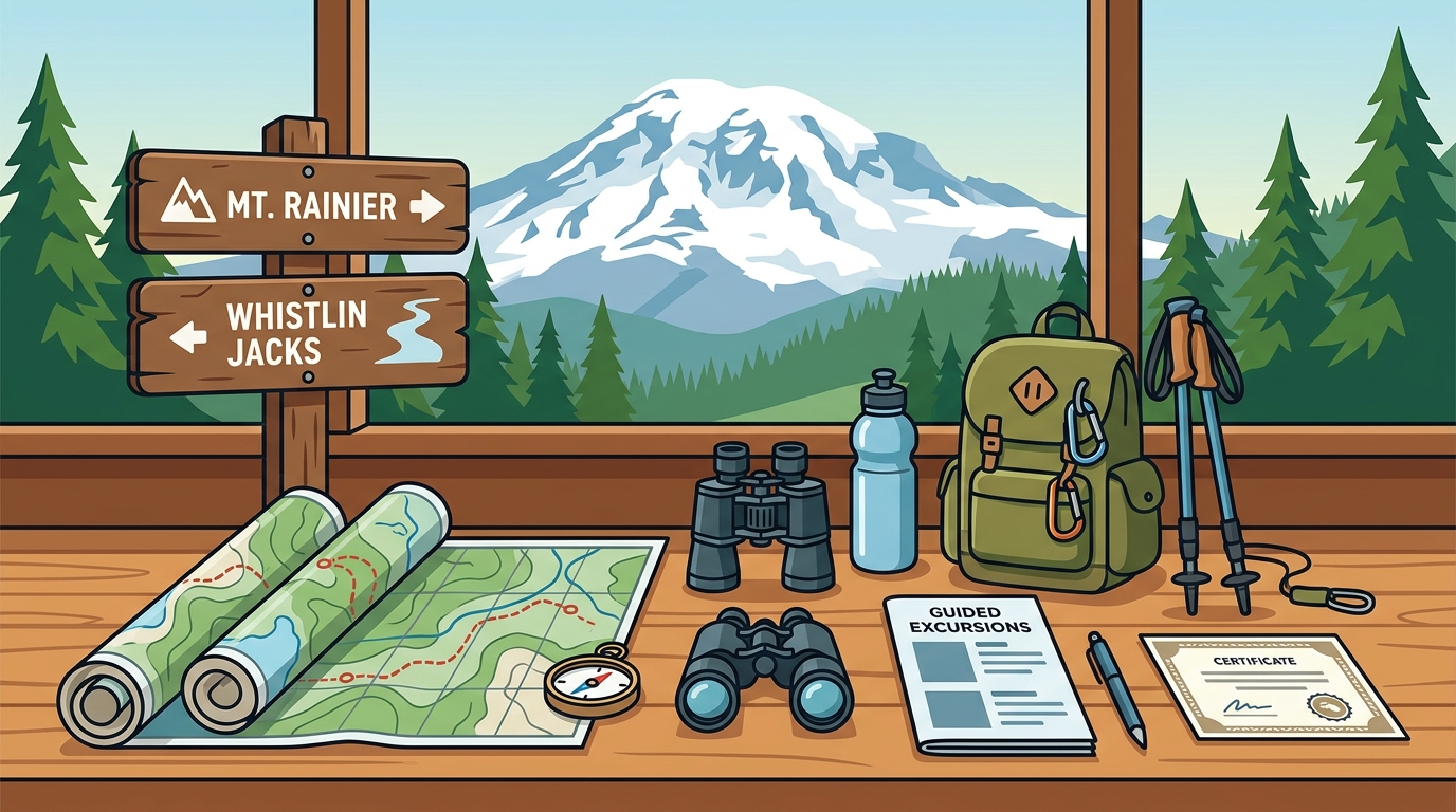 Guided Outdoor Excursions Near Mt. Rainier: Whistlin Jack's