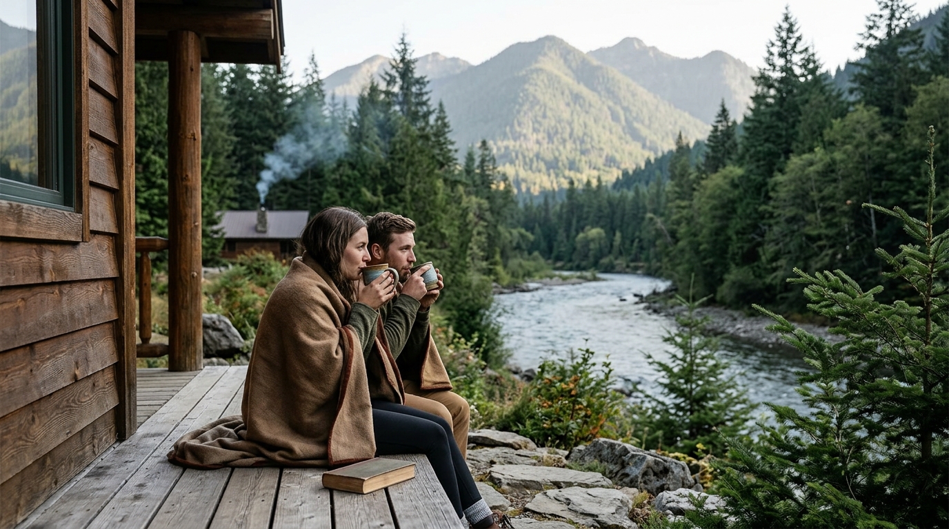 Quiet Mountain Retreat in Pacific Northwest: Whistlin Jack's