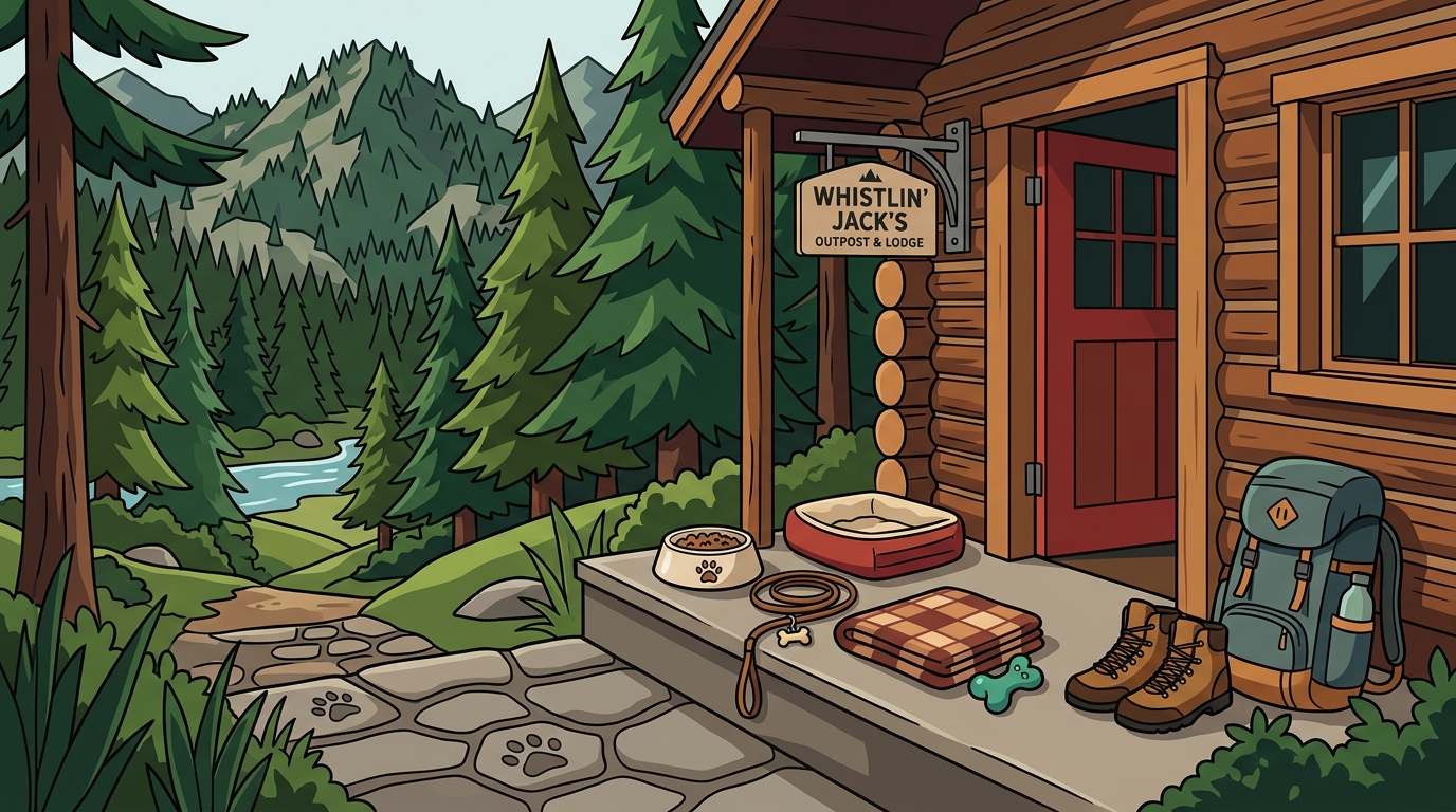 Pet-Friendly Scenic Cabins in Naches, WA: Whistlin' Jack's