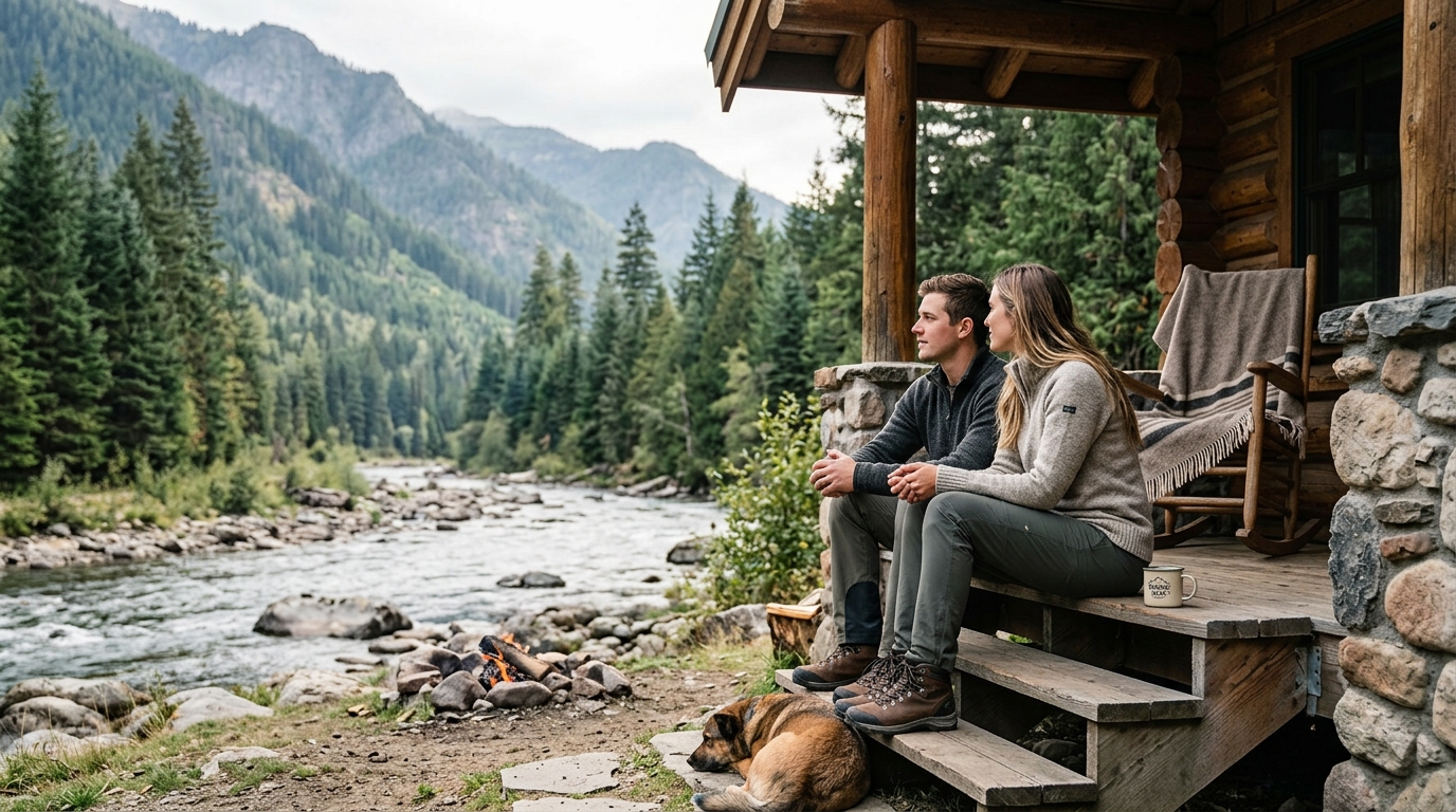 Quiet Mountain Retreat in Pacific Northwest: Whistlin Jack's