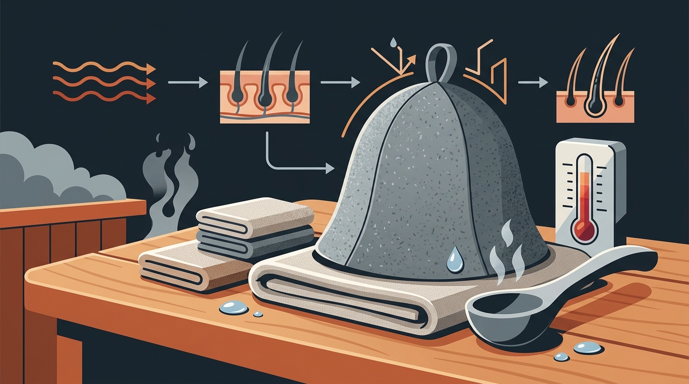 Best Sauna Accessories to Protect Hair From Heat Damage