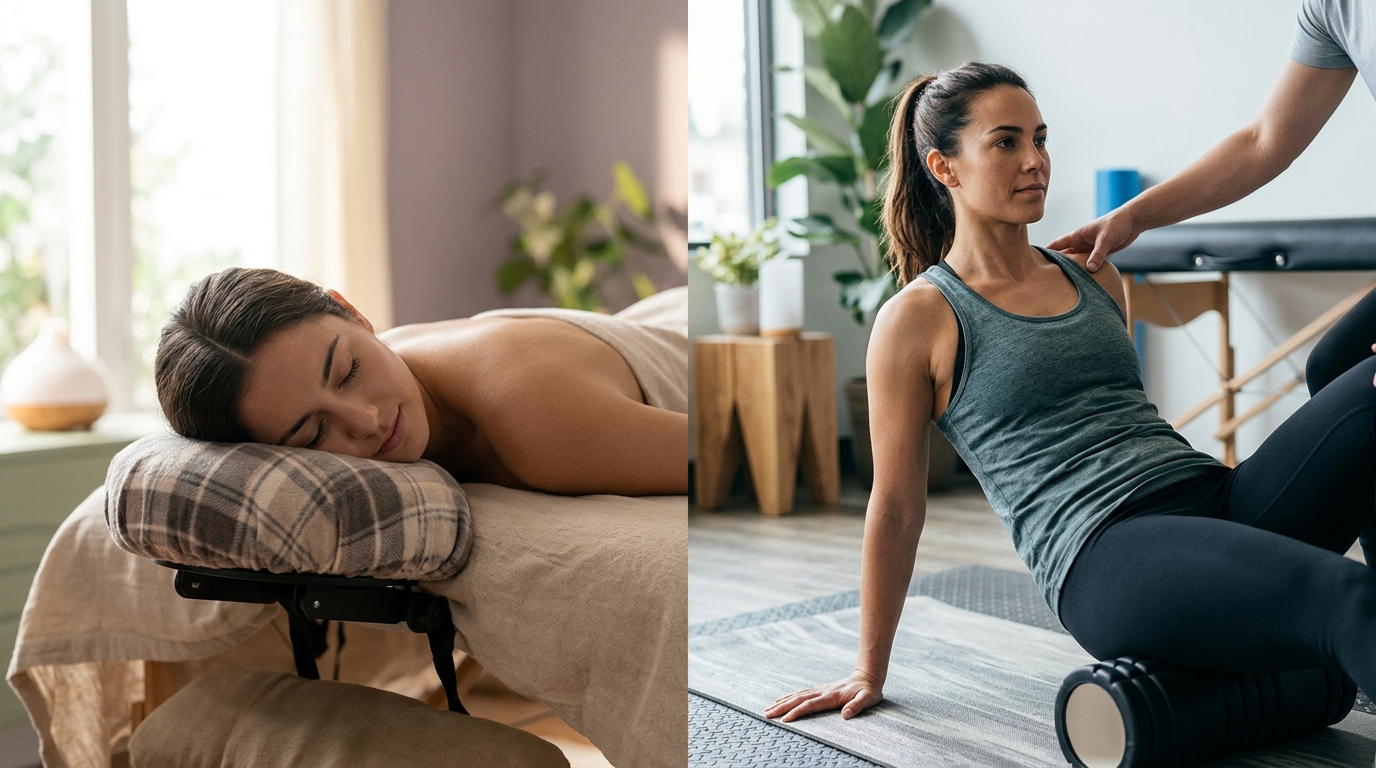 Relaxation Massage vs. Injury Recovery Therapy: Key Differences