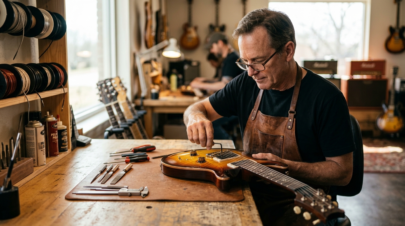Professional Guitar Setup & Repair Near McKinney, TX | Guitar