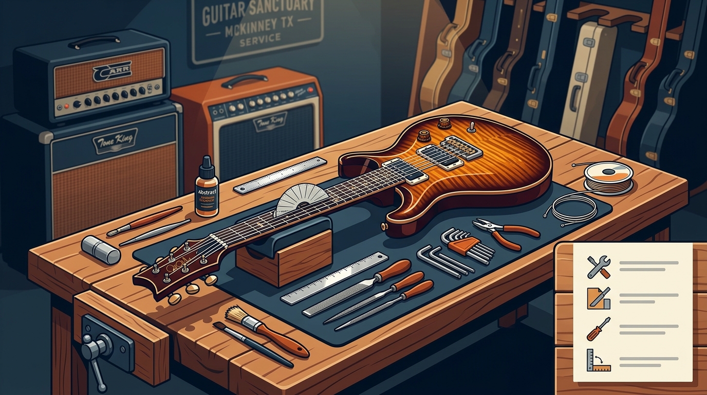 Professional Guitar Setup & Repair Near McKinney, TX | Guitar