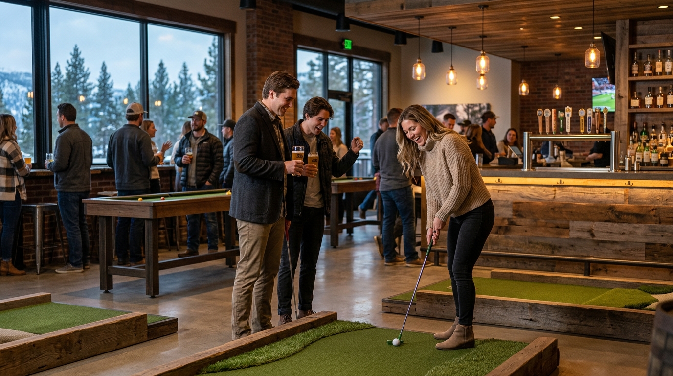 Best Fun Bar with Games in South Lake Tahoe | Tipsy Putt