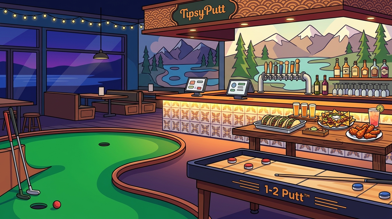 Best Fun Bar with Games in South Lake Tahoe | Tipsy Putt