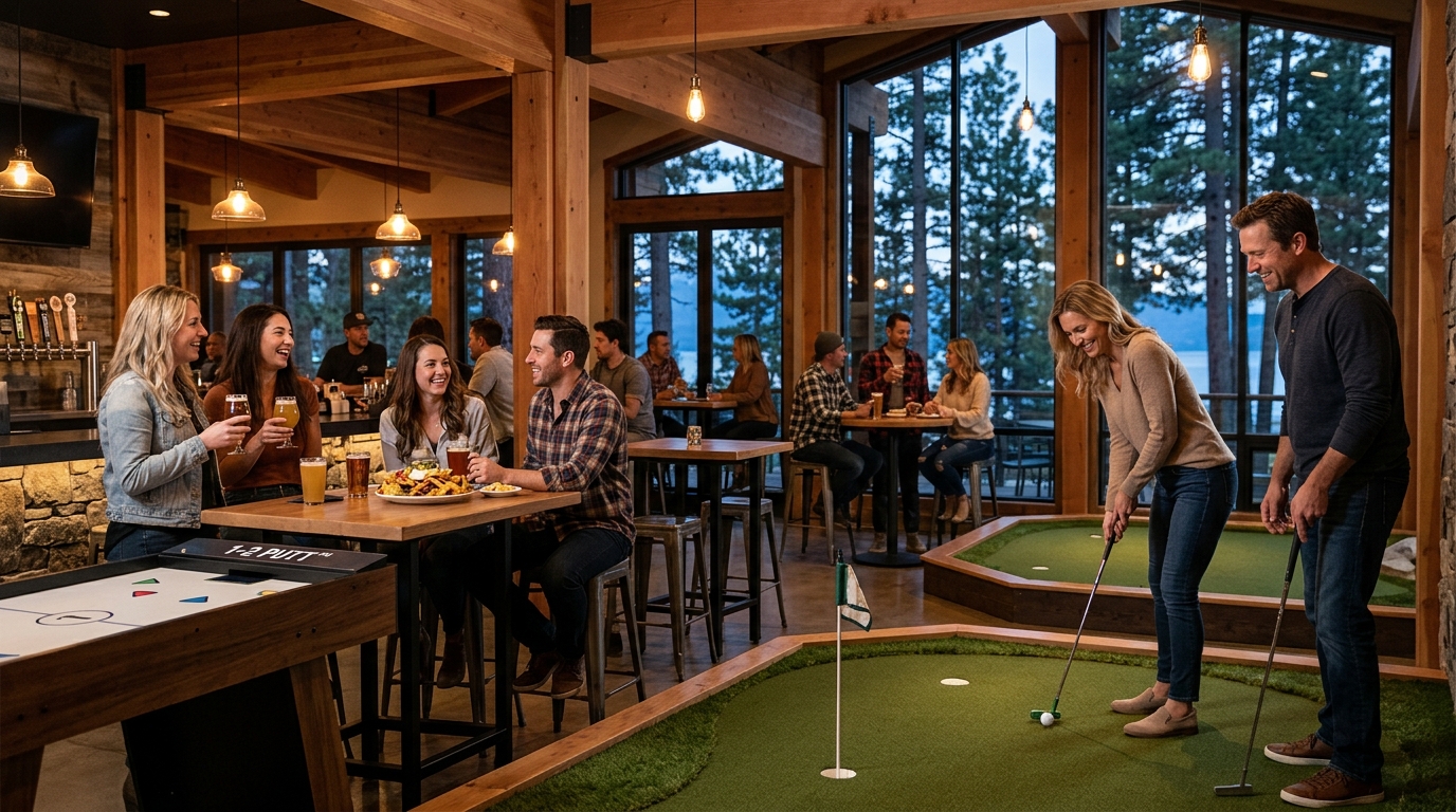 Best Fun Bar with Games in South Lake Tahoe: Tipsy Putt Guide