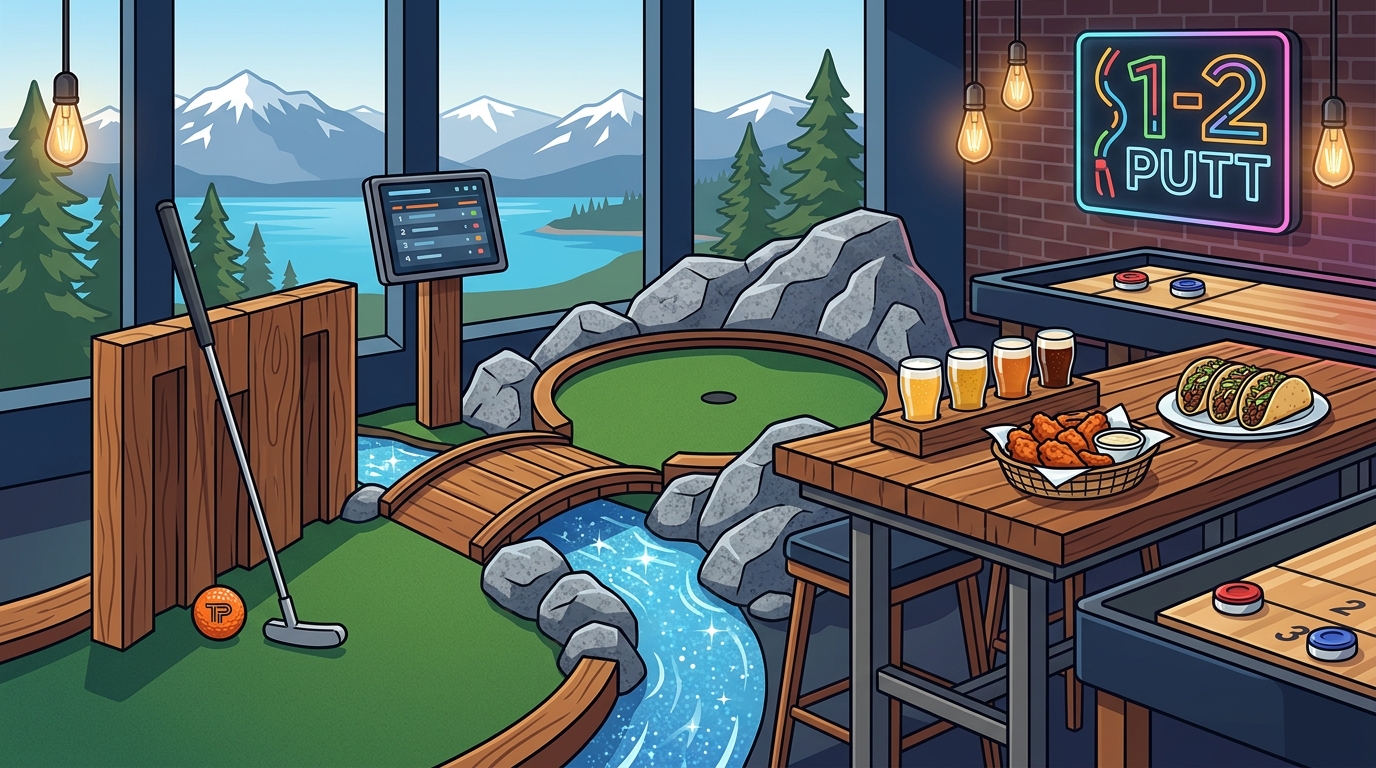 Best Fun Bar with Games in South Lake Tahoe: Tipsy Putt Guide