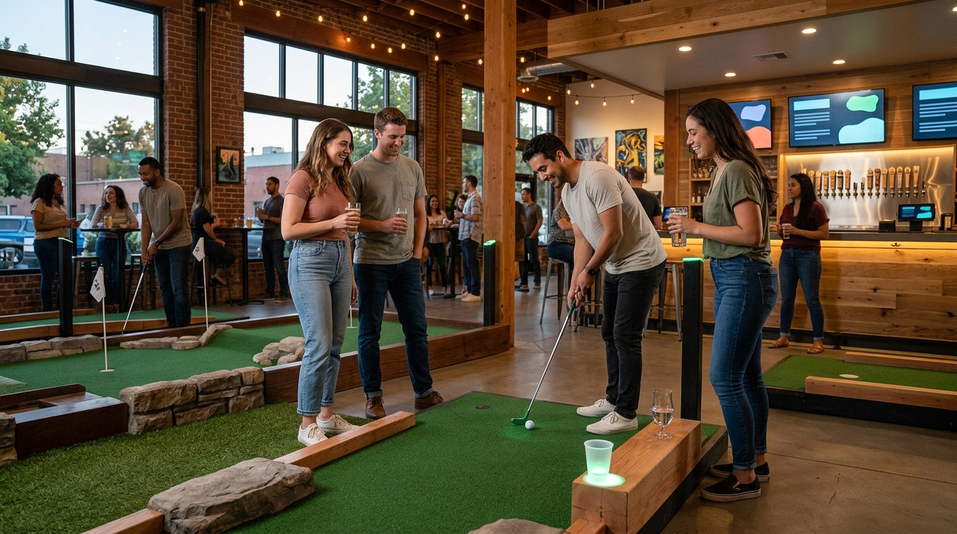Best Indoor Mini-Golf in Sacramento: Tipsy Putt Guide