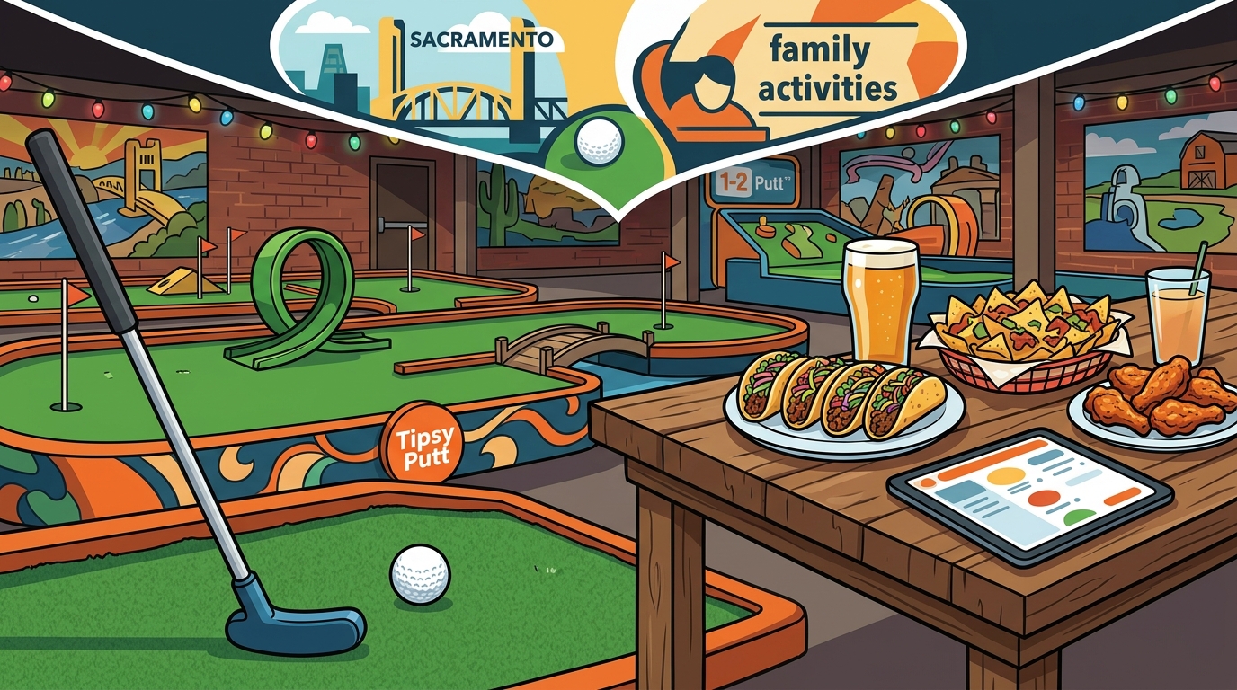 Best Family-Friendly Restaurants with Activities in Sacramento &