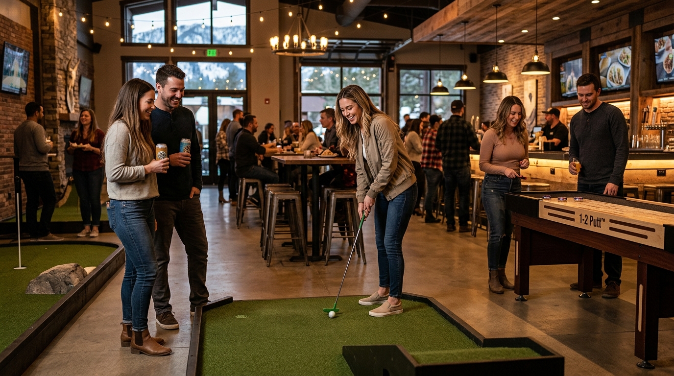 Best Fun Bar with Games in South Lake Tahoe | Tipsy Putt