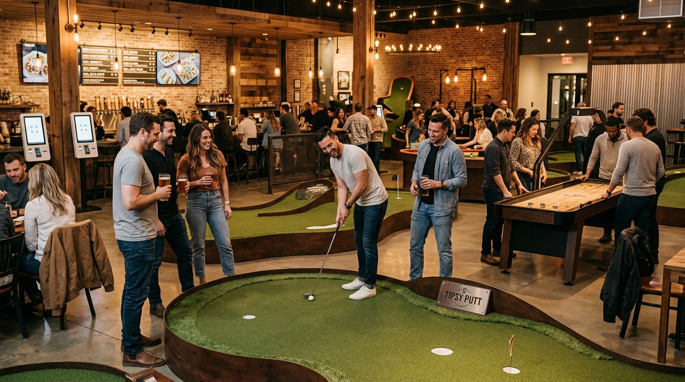 Best Indoor Mini Golf in Sacramento: Tipsy Putt Guide