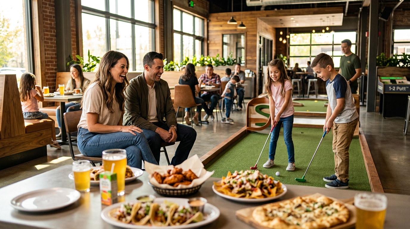 Best Family-Friendly Restaurants with Activities in Sacramento &