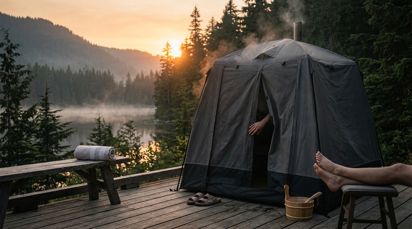 Top Companies Making High-Quality Tent-Style Saunas