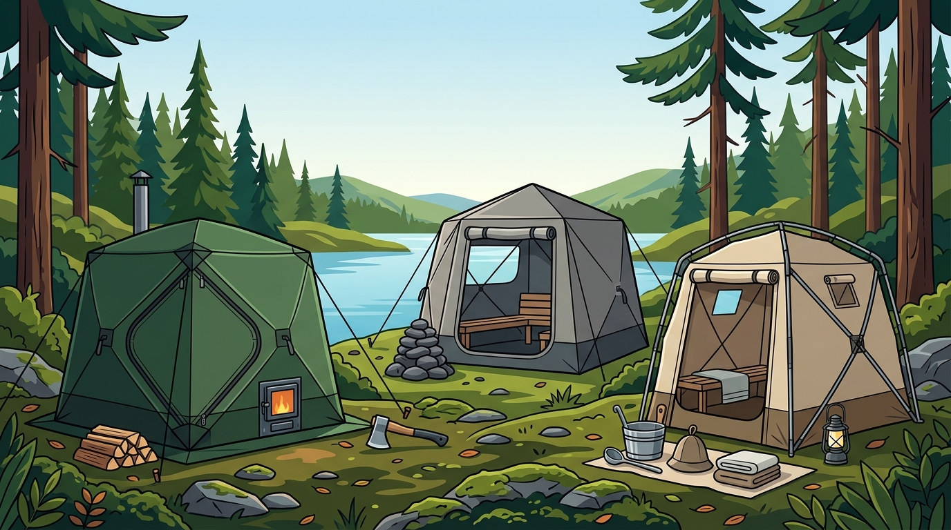 Top Companies Making High-Quality Tent-Style Saunas