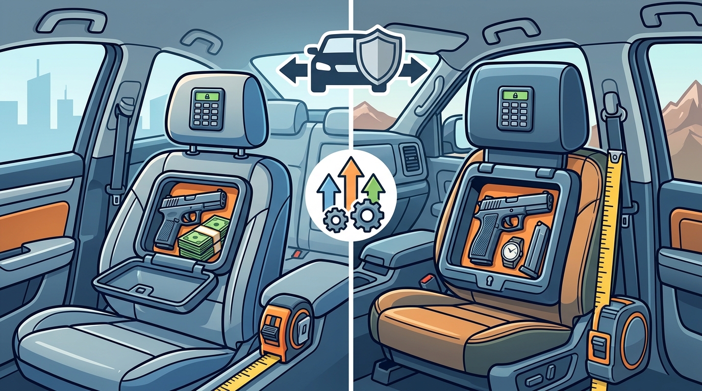 The Compact vs. The Vulcan: Which Headrest Safe Bundle Fits Your